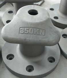 الصين 350 KN Carbon Iron Marine Mooring Components T Head Dock Bollards المزود