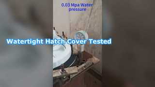 الألومنيوم جزءا لا يتجزأ من غطاء فتحة مقاوم للماء اختبار2