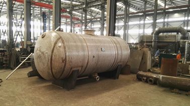 الصين خزان أوعية ضغط تخزين السائل / الهواء مع الفولاذ الكربوني الفولاذ المقاوم للصدأ المزود