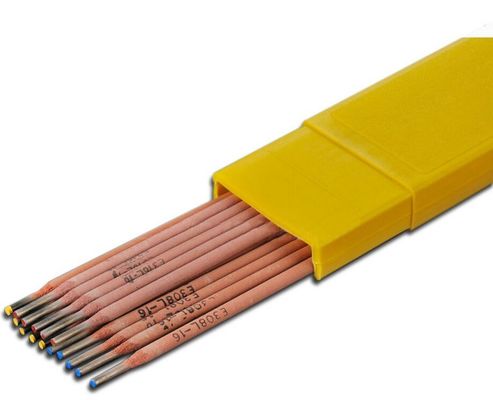 AWS A5.4 E308L-16 عصا لحام من الفولاذ المقاوم للصدأ ذات الكربون المنخفض للغاية نوع التيتانيوم للاستخدامات الصناعية المزود