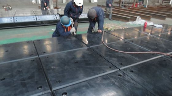 لوحة حاجز UHMWPE لوحة مضادة للتصادم مادة HDPE مقاومة للتآكل 1690 × 1760 مم المزود