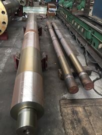 خدمة OEM عمود المروحة البحرية مع طلاء الكروم لصناعة بناء السفن وإصلاحها المزود