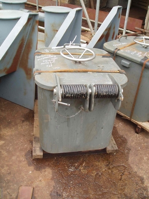 الصلب البحري الصامد للماء 800-2000mm غطاء فتحة الكومينغ العالي المزود